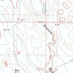 United States Geological Survey Opal East, SD (1983, 24000-Scale) digital map
