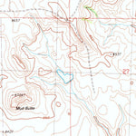 United States Geological Survey Opal East, SD (1983, 24000-Scale) digital map