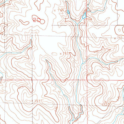 United States Geological Survey Opal East SW, SD (1983, 24000-Scale) digital map