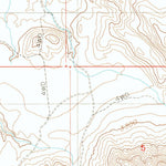 United States Geological Survey Opal Mountain, CA (1988, 24000-Scale) digital map