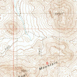 United States Geological Survey Opal Mountain, CA (1988, 24000-Scale) digital map
