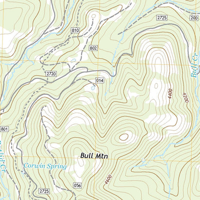 United States Geological Survey Opal Mountain, OR (2020, 24000-Scale) digital map