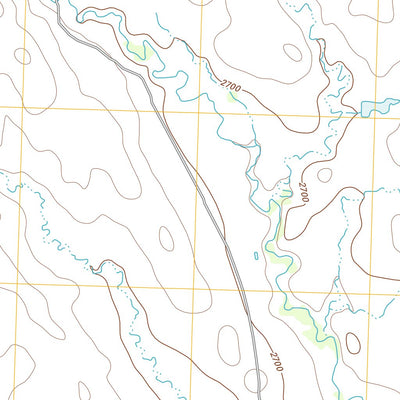 United States Geological Survey Opal West, SD (2012, 24000-Scale) digital map