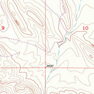 United States Geological Survey Opalene Gulch, ID (1957, 24000-Scale) digital map