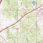 United States Geological Survey Opelika East, AL (1970, 24000-Scale) digital map