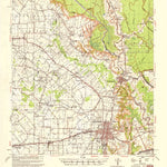 United States Geological Survey Opelousas, LA (1956, 62500-Scale) digital map