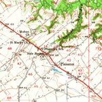United States Geological Survey Opelousas, LA (1957, 62500-Scale) digital map