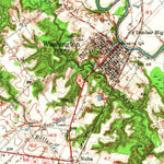 United States Geological Survey Opelousas, LA (1957, 62500-Scale) digital map