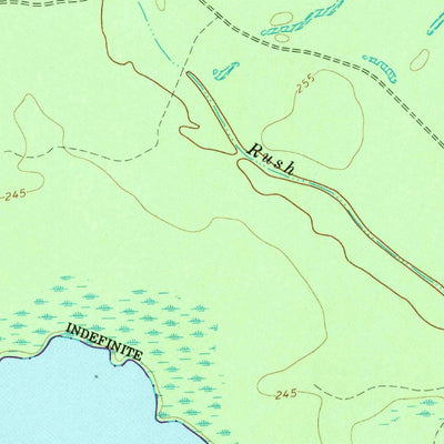 United States Geological Survey Open Lake, TN-AR (1972, 24000-Scale) digital map