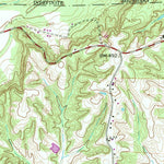 United States Geological Survey Open Lake, TN-AR (1972, 24000-Scale) digital map
