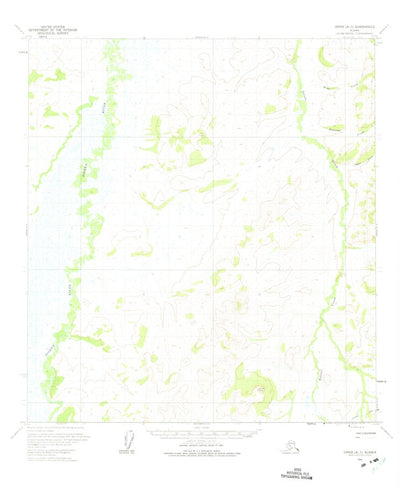 United States Geological Survey Ophir A-3, AK (1954, 63360-Scale) digital map