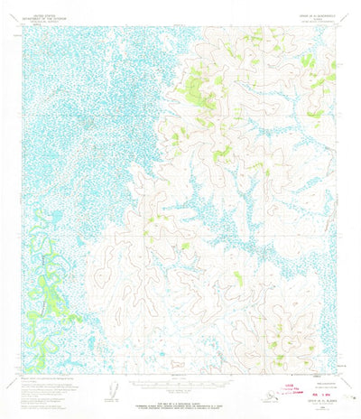United States Geological Survey Ophir A-4, AK (1954, 63360-Scale) digital map