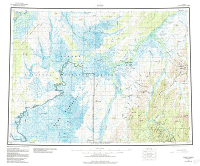 United States Geological Survey Ophir, AK (1954, 250000-Scale) digital map