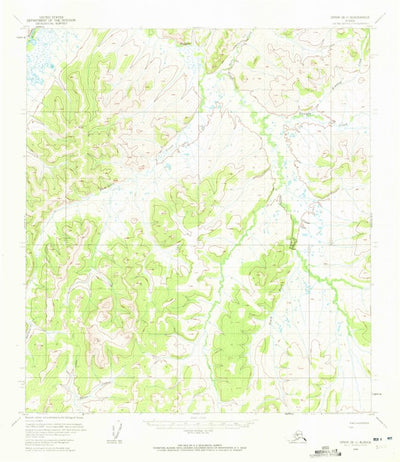 United States Geological Survey Ophir B-1, AK (1954, 63360-Scale) digital map