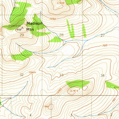 United States Geological Survey Ophir B-2, AK (1954, 63360-Scale) digital map