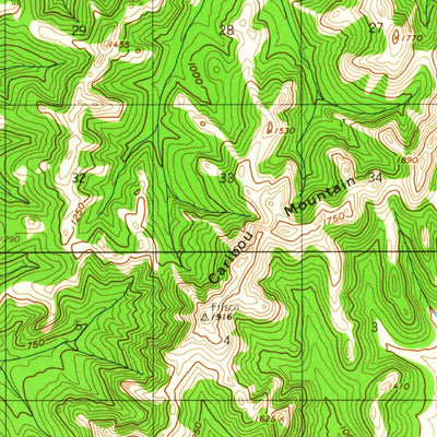 United States Geological Survey Ophir B-2, AK (1954, 63360-Scale) digital map