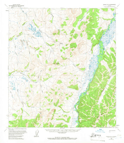 United States Geological Survey Ophir B-2, AK (1965, 63360-Scale) digital map