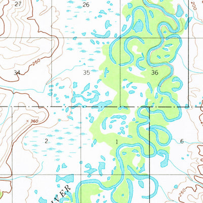 United States Geological Survey Ophir B-3, AK (1954, 63360-Scale) digital map