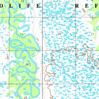 United States Geological Survey Ophir B-3, AK (1954, 63360-Scale) digital map