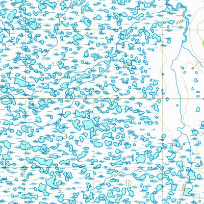 United States Geological Survey Ophir B-4, AK (1954, 63360-Scale) digital map