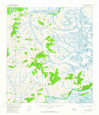 United States Geological Survey Ophir B-6, AK (1954, 63360-Scale) digital map