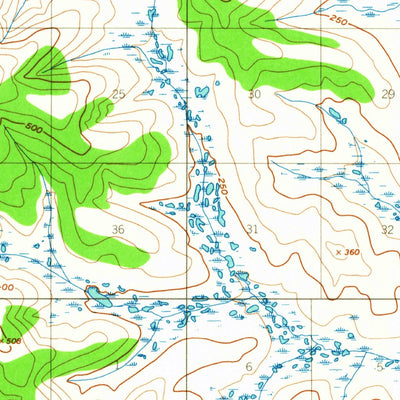 United States Geological Survey Ophir B-6, AK (1954, 63360-Scale) digital map