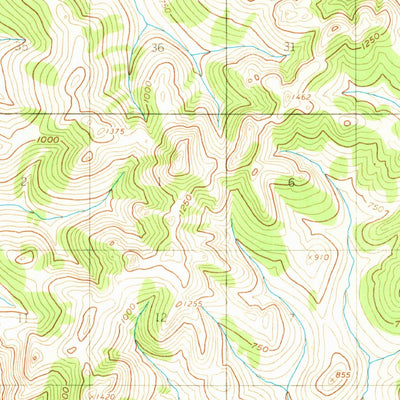 United States Geological Survey Ophir C-1, AK (1954, 63360-Scale) digital map