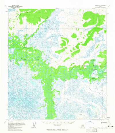 United States Geological Survey Ophir C-3, AK (1954, 63360-Scale) digital map