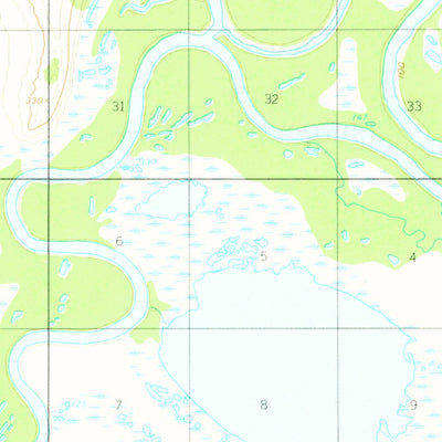 United States Geological Survey Ophir C-4, AK (1954, 63360-Scale) digital map