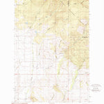 United States Geological Survey Ophir Creek, MT (1989, 24000-Scale) digital map