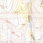 United States Geological Survey Ophir Creek, MT (1989, 24000-Scale) digital map