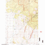 United States Geological Survey Ophir Creek, MT (2001, 24000-Scale) digital map