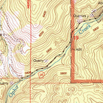 United States Geological Survey Ophir Creek, MT (2001, 24000-Scale) digital map