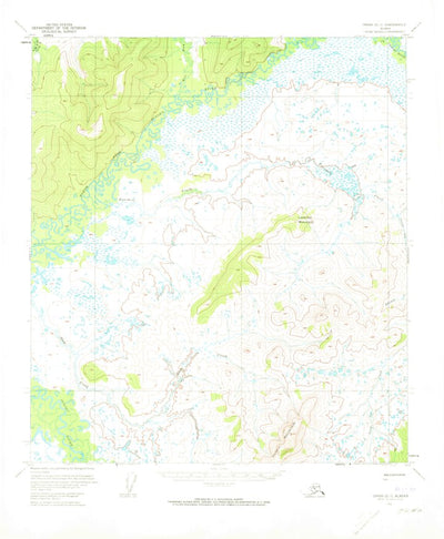 United States Geological Survey Ophir D-1, AK (1954, 63360-Scale) digital map