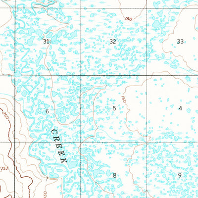 United States Geological Survey Ophir D-5, AK (1954, 63360-Scale) digital map