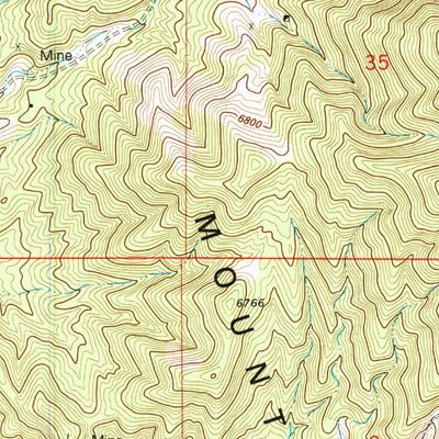 United States Geological Survey Ophir, UT (1993, 24000-Scale) digital map