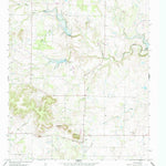 United States Geological Survey Oplin, TX (1967, 24000-Scale) digital map