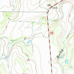 United States Geological Survey Oplin, TX (1967, 24000-Scale) digital map