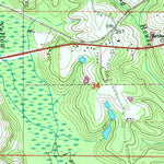 United States Geological Survey Opp West, AL (1971, 24000-Scale) digital map