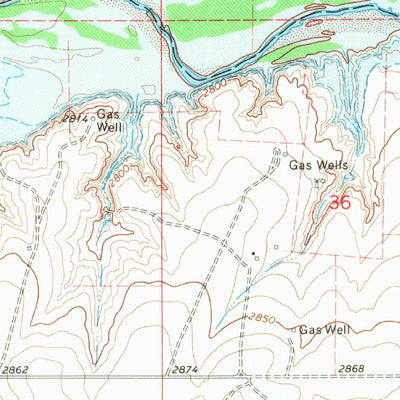 United States Geological Survey Optima Dam, OK (1968, 24000-Scale) digital map