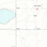 United States Geological Survey Optima, OK (1967, 24000-Scale) digital map