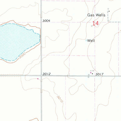 United States Geological Survey Optima, OK (1967, 24000-Scale) digital map