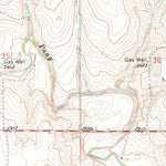 United States Geological Survey Optima, OK (1967, 24000-Scale) digital map