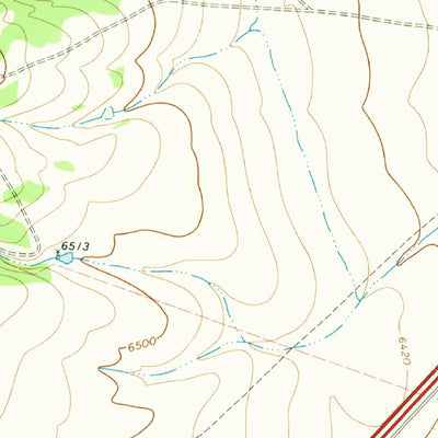 United States Geological Survey Optimo, NM (1966, 24000-Scale) digital map