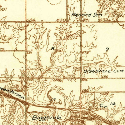 United States Geological Survey Oquawka, IL-IA (1934, 48000-Scale) digital map