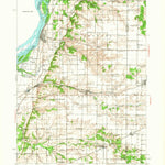 United States Geological Survey Oquawka, IL-IA (1934, 62500-Scale) digital map