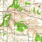 United States Geological Survey Oquawka, IL-IA (1934, 62500-Scale) digital map