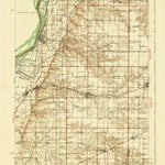 United States Geological Survey Oquawka, IL-IA (1940, 62500-Scale) digital map