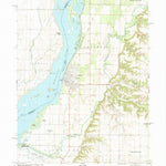 United States Geological Survey Oquawka, IL-IA (1982, 24000-Scale) digital map