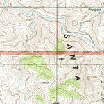 United States Geological Survey Oracle, AZ (1996, 24000-Scale) digital map